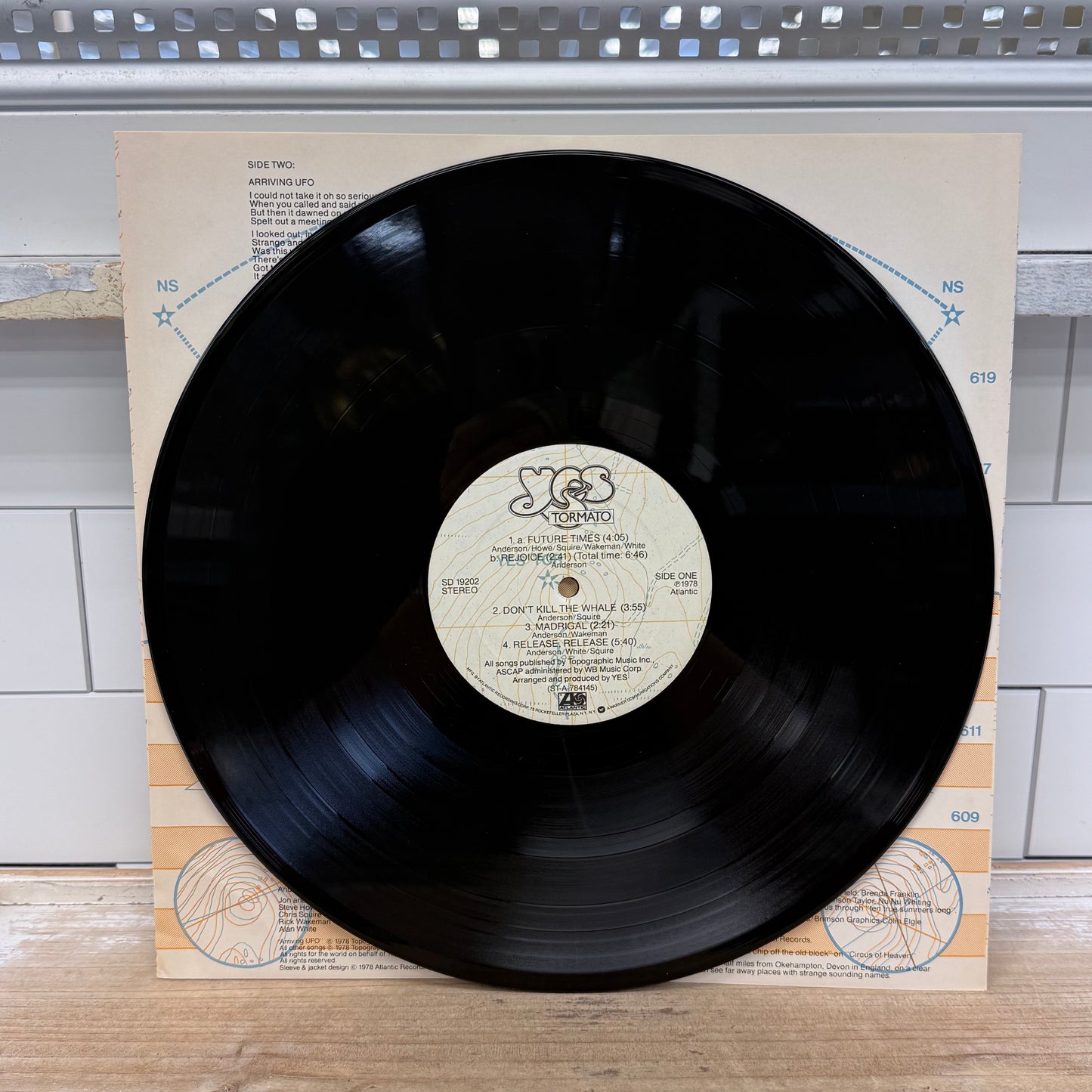 Yes Tormato Vinyl Record LP 1978