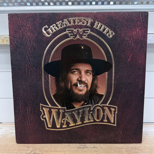 Waylon Jennings Greatest Hits Vinyl Record LP 1979 #AHL1-3378