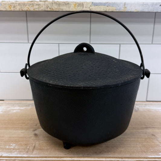 Cast Iron Camp Kettle Dutch Oven Outdoor Cookware