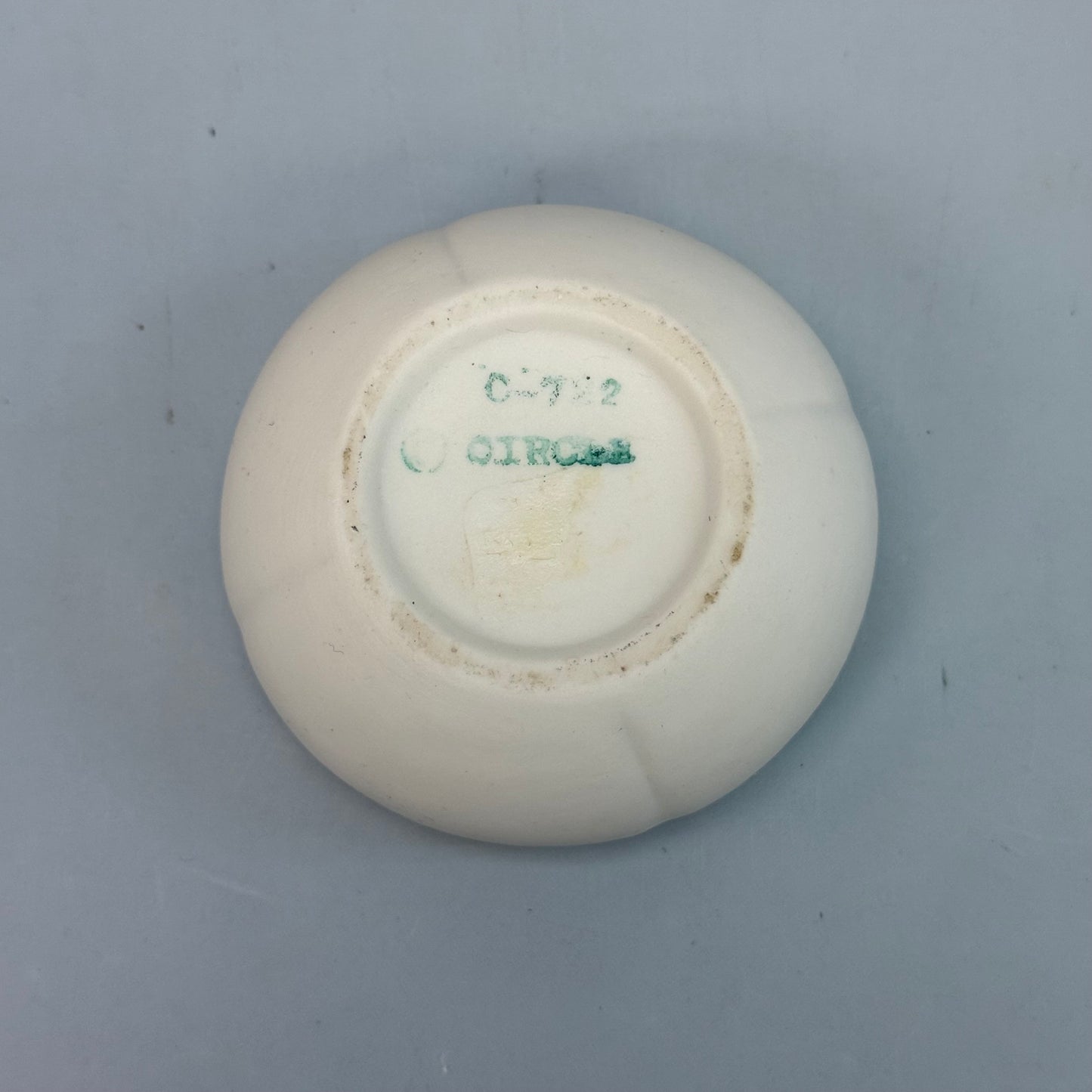 Napco Bisque Porcelain Owl Trinket Box