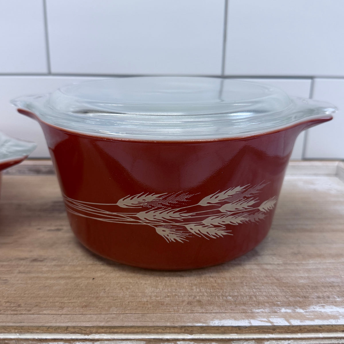 Pyrex Autumn Harvest Casserole Dishes with Lids Set