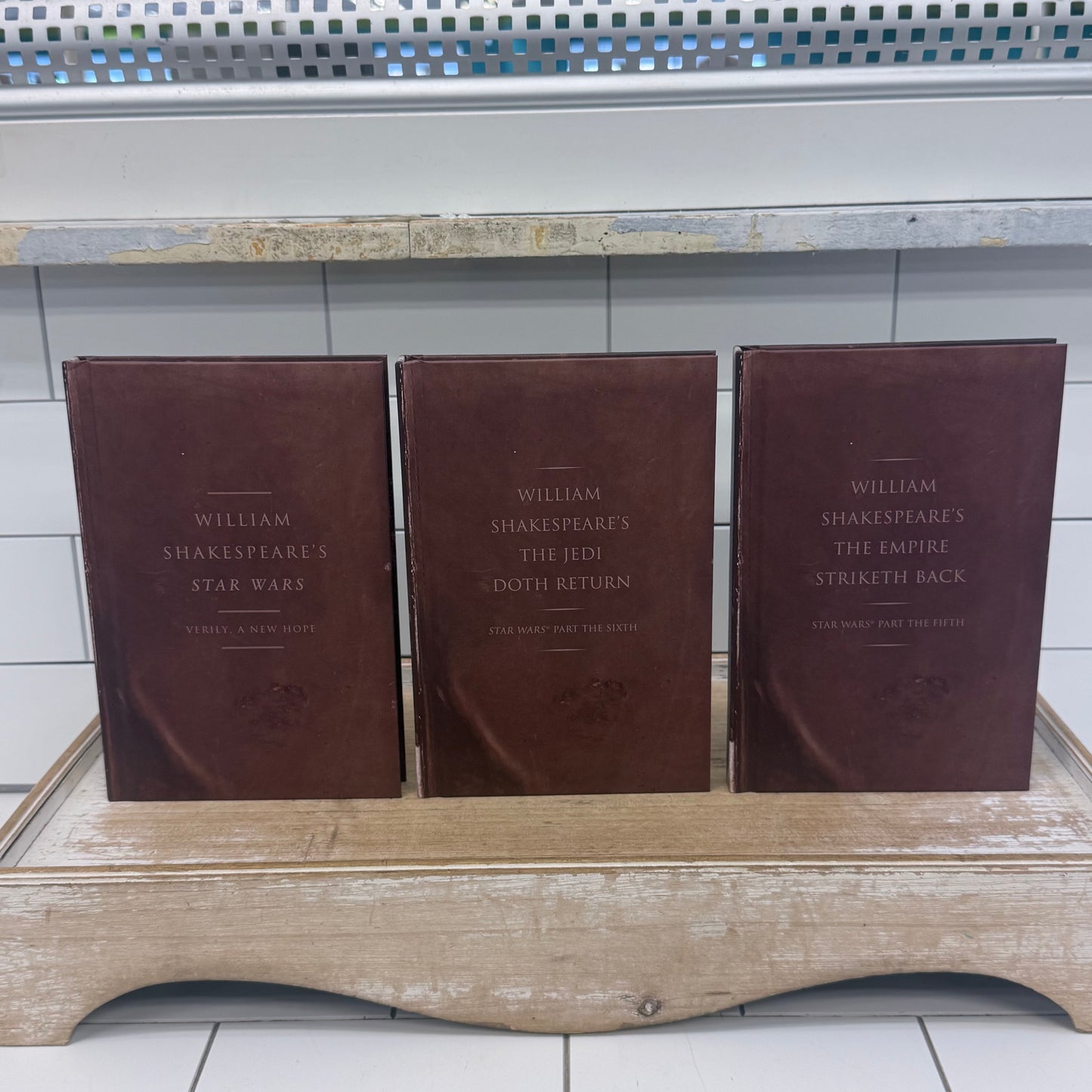 William Shakespeare’s Star Wars Trilogy Box Set Ian Doescher 2014