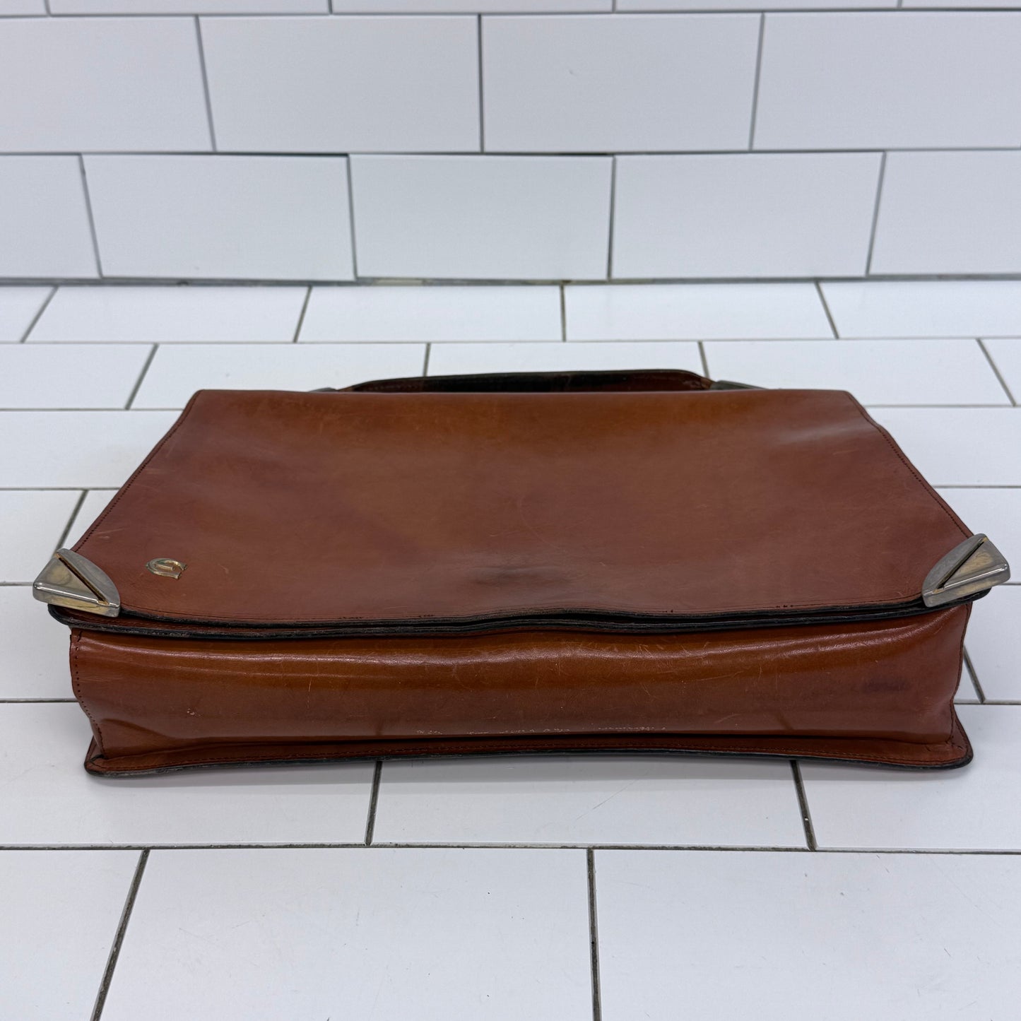Rare Enzo Parma Italian Leather Satchel