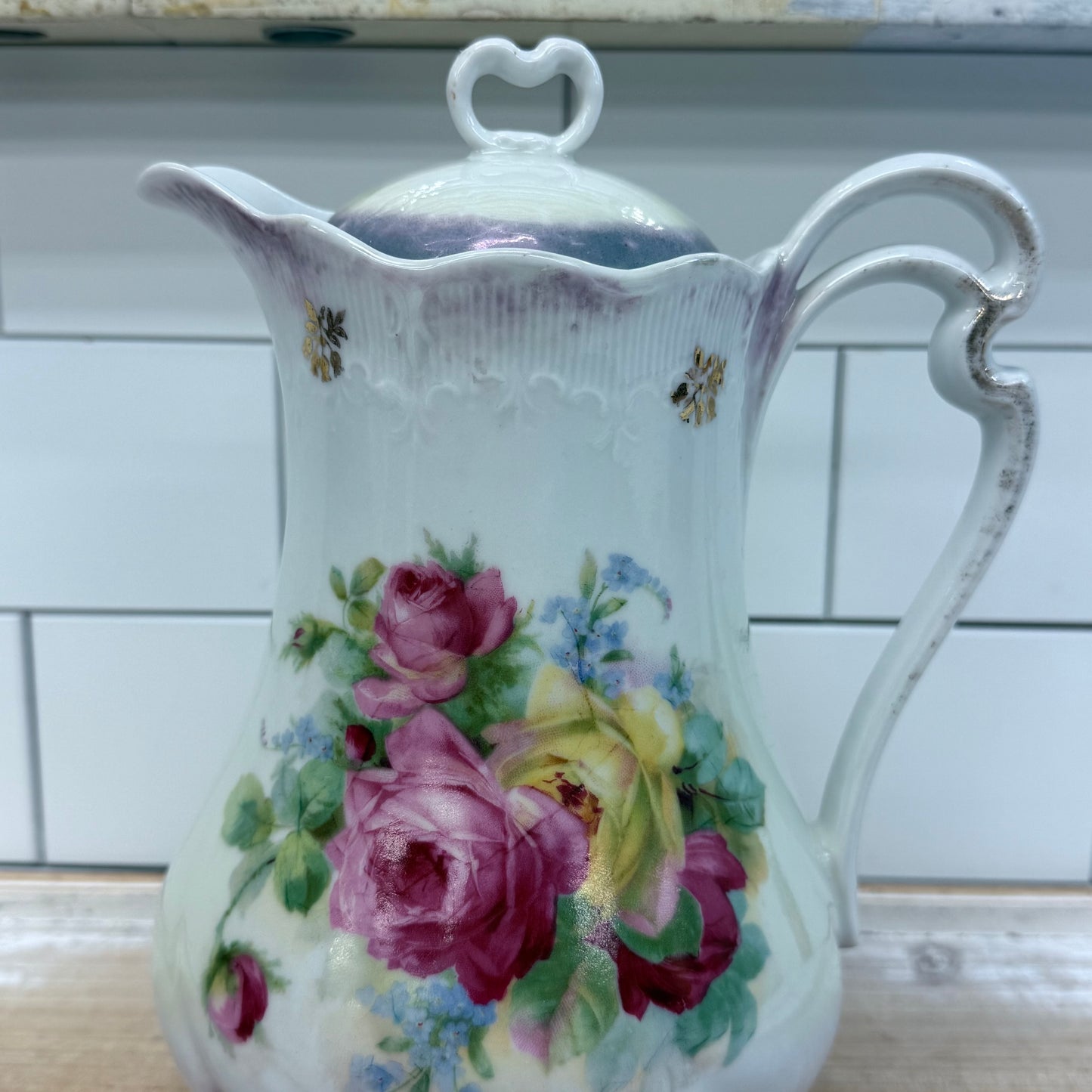 Hot Chocolate Pot, Porcelain