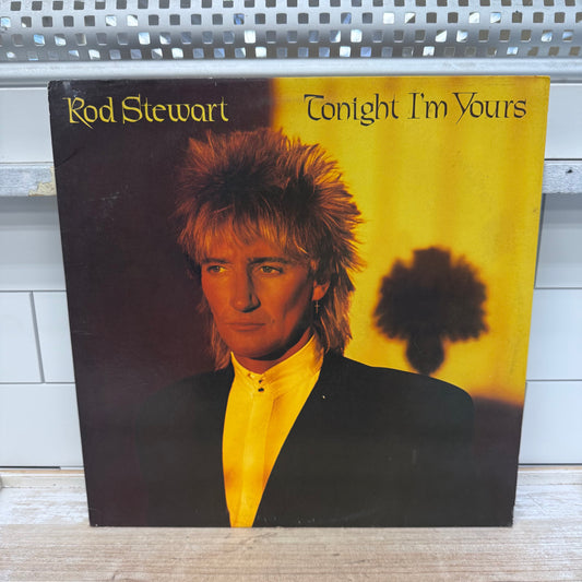Rod Stewart Tonight I’m Yours Vinyl Record, 1981