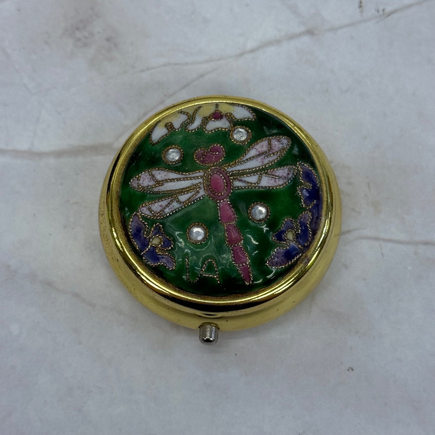 Enameled Metal Trinket Box Selection