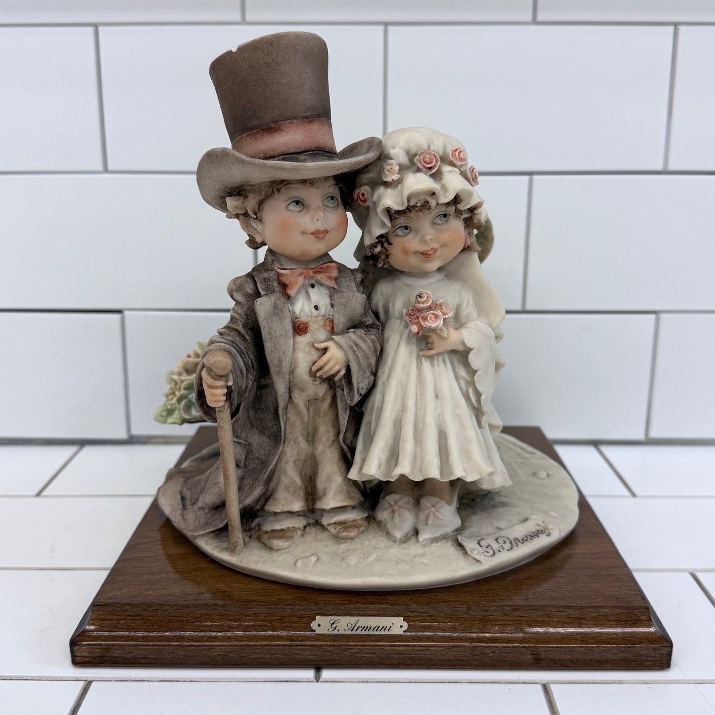 Giuseppe Armani The Wedding Figurine Florence Italy 1982