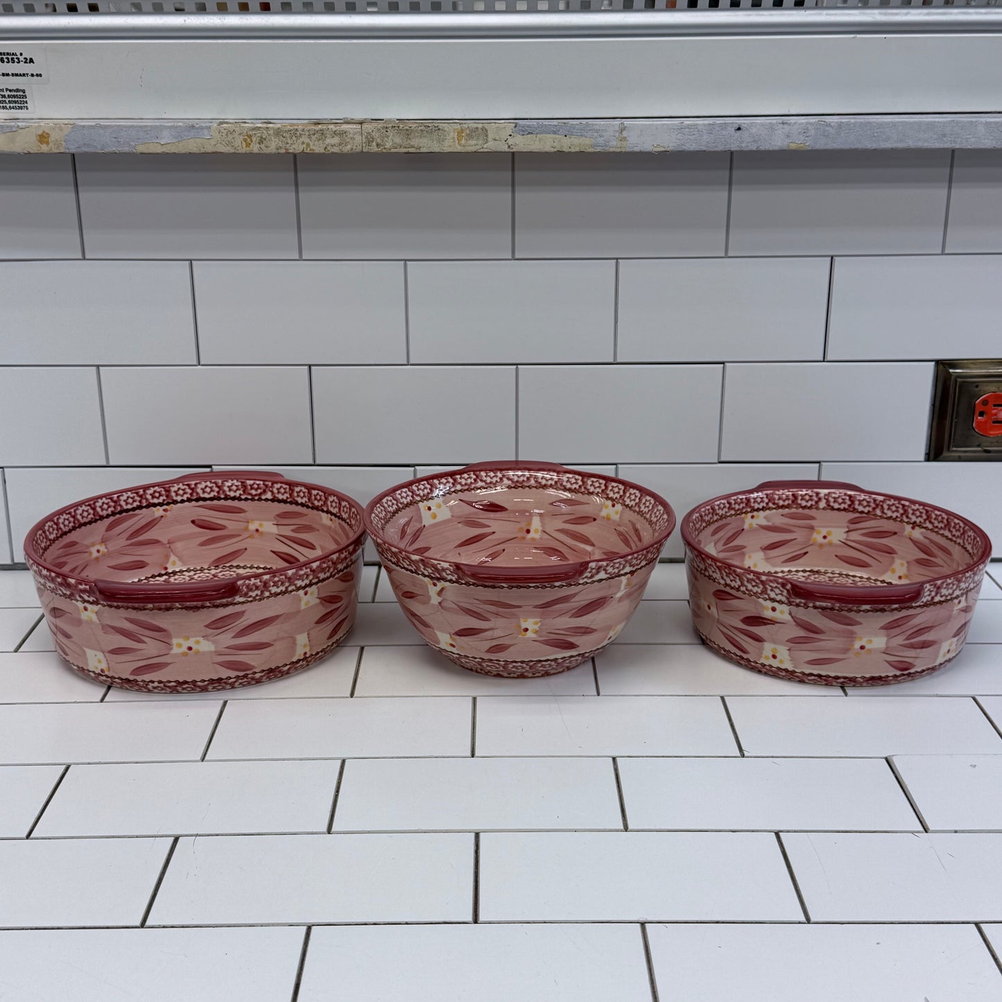 Temp-tations Old World Bakeware Set with Caddies