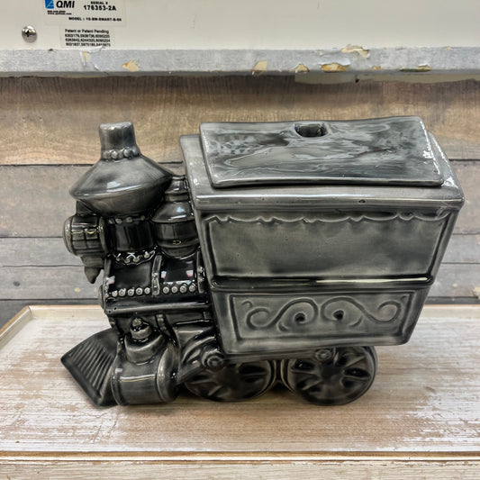 Train Cookie Jar, Signed 1977