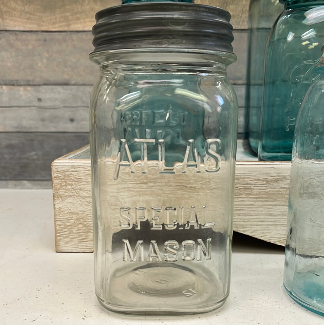 Vintage Ball, Atlas & Kerr Mason Jar Selection