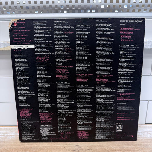 Linda Ronstadt Mad Love 1980 Vinyl Record LP