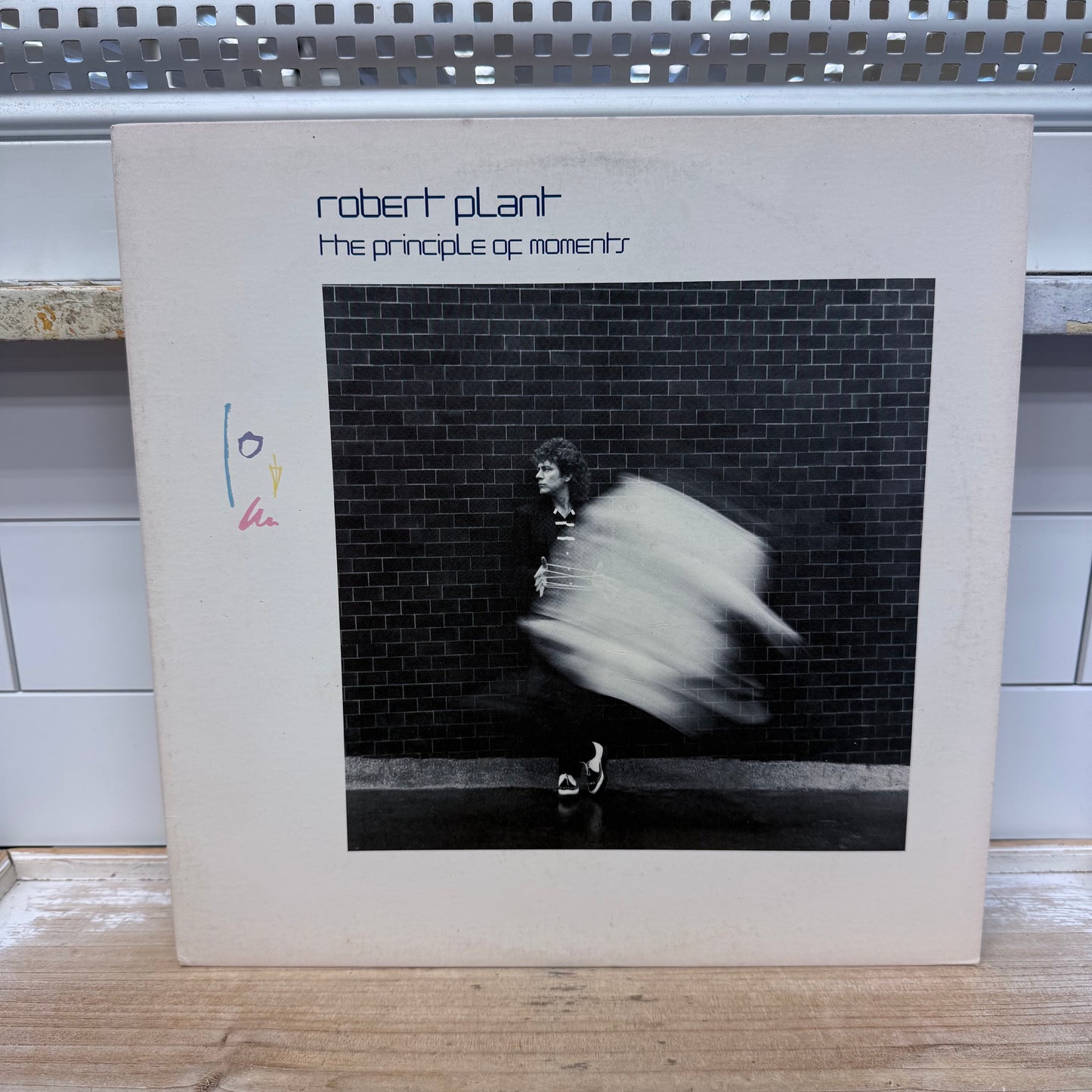 Robert Plant Principle of Moments Vinyl Record 1983 LP