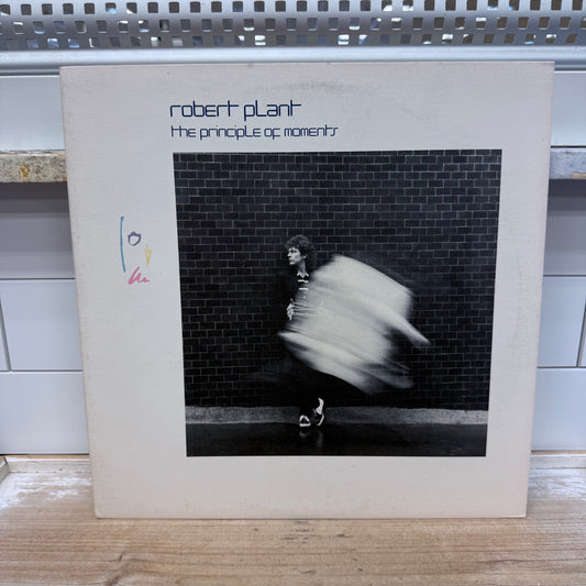 Robert Plant Principle of Moments Vinyl Record LP 1983