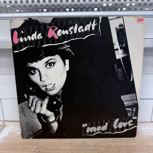 Linda Ronstadt Mad Love 1980 Vinyl Record LP