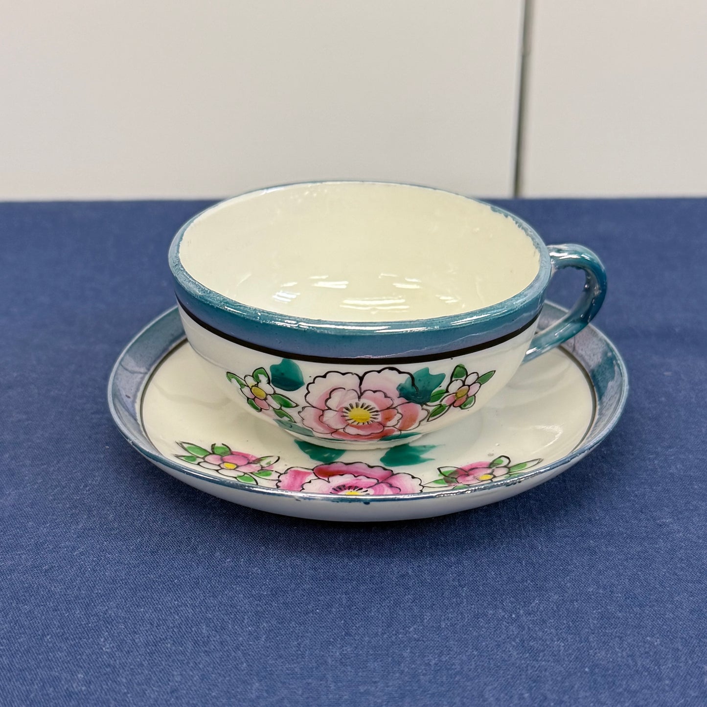 Japanese Lusterware Children's Tea Set Porcelain 22 Pieces