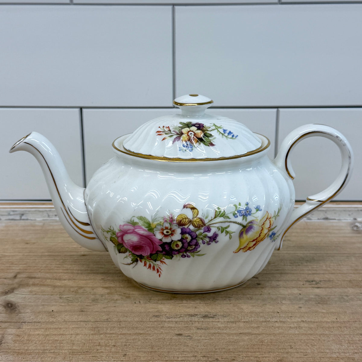 E.B. Foley Devonshire Bone China Tea Set English Country