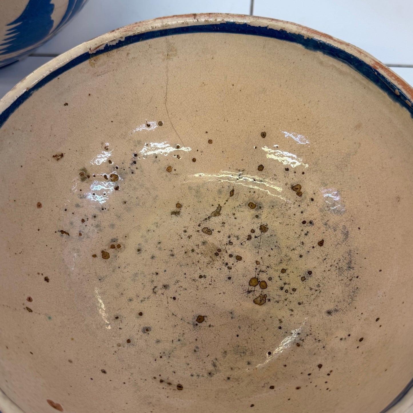 Tonalá Style Mexican Pottery Bowls Set of 2 1960s