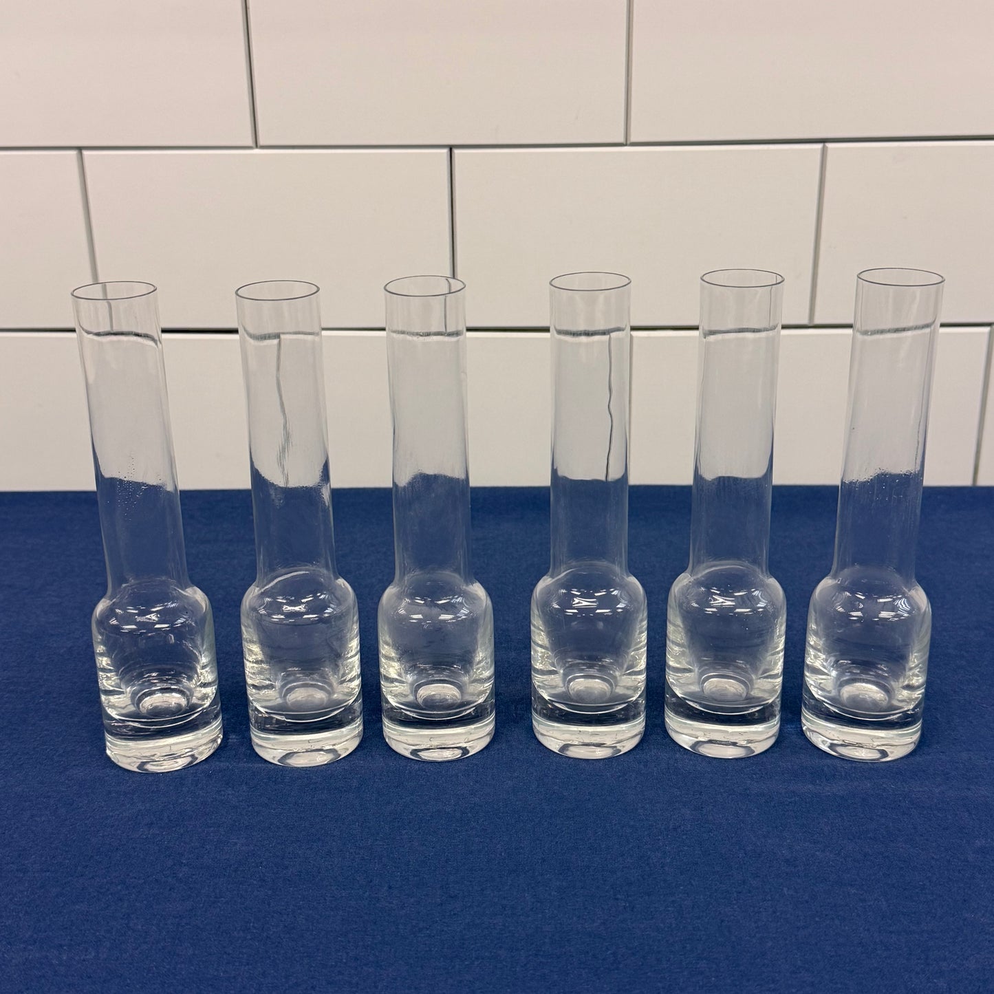 Artland Handblown Glass Vodka Chiller & 6 Shot Glasses Set