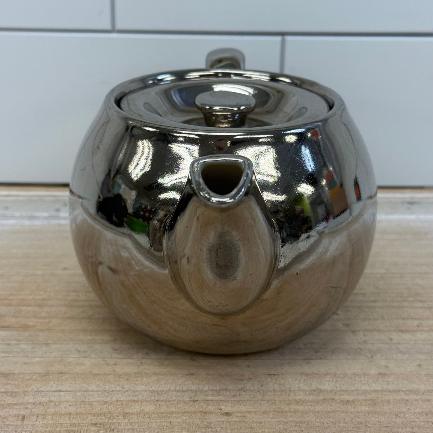 Royal Worcester Tea Set True Silver Lustre, Porcelain Set of 3