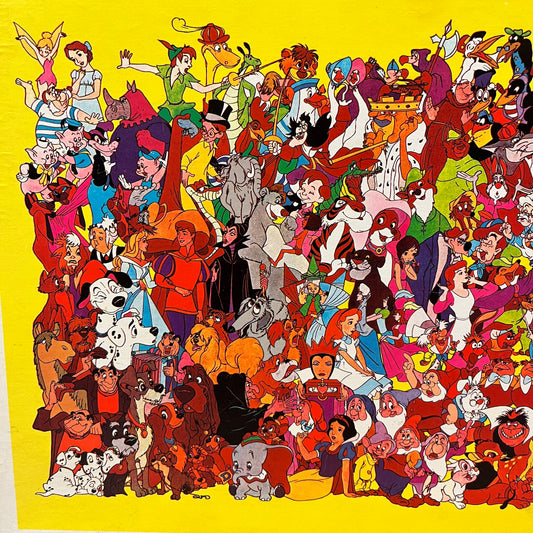 Vintage Disney Fantasy 300 Piece Jigsaw Puzzle, 1981