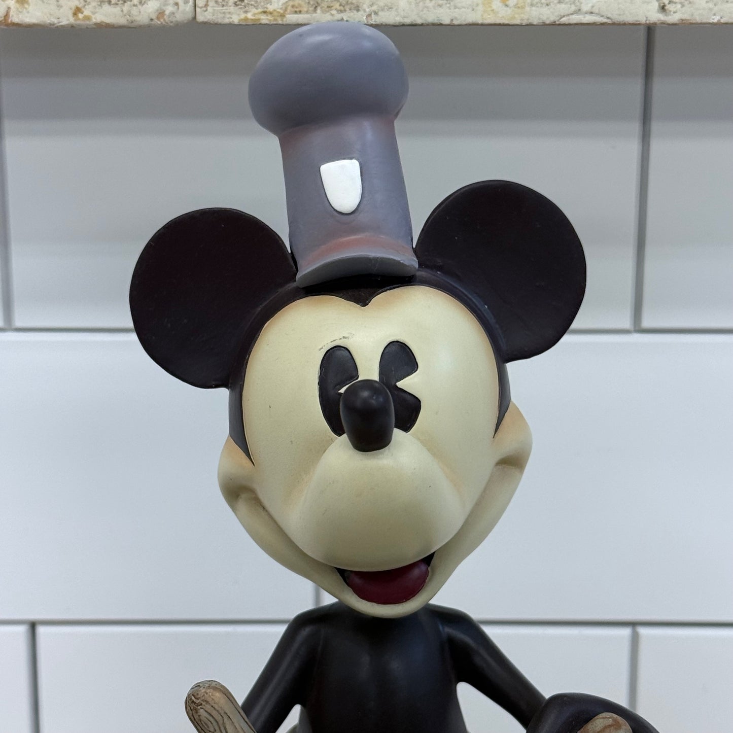 Disney Steamboat Willie Mickey Mouse Bobblehead Retired