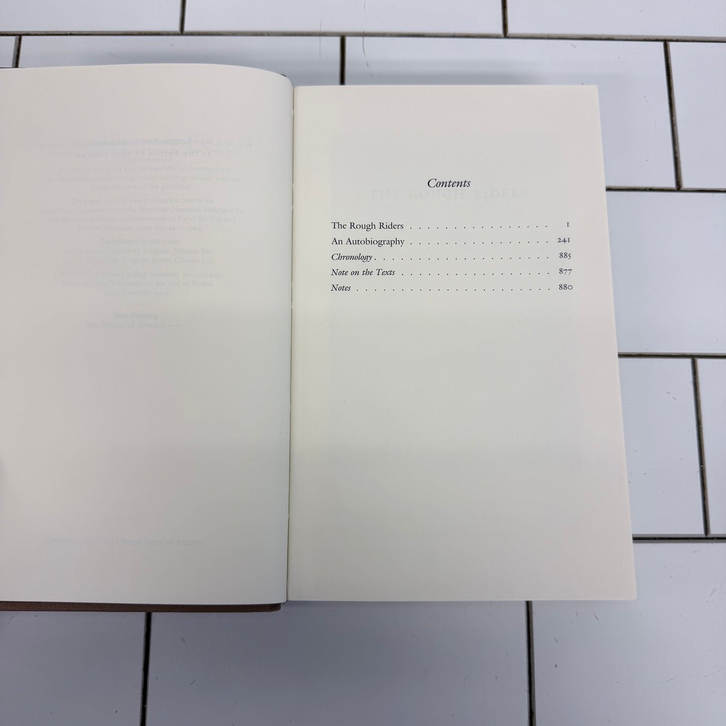 Theodore Roosevelt Autobiography 2004 Edition The Rough Riders