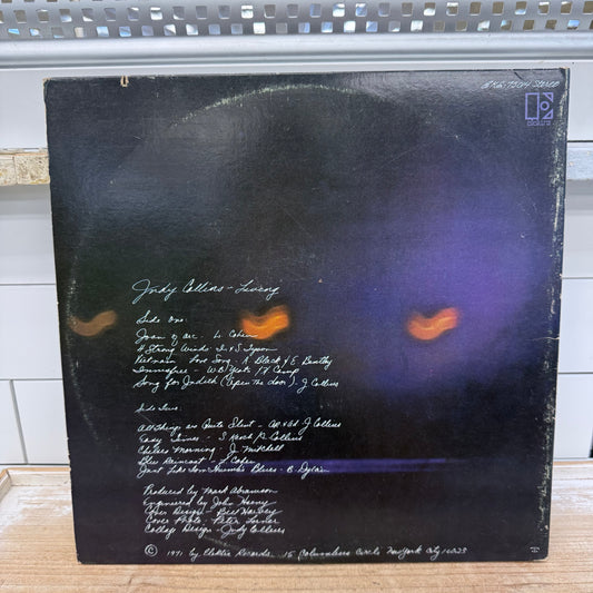 Judy Collins Living Vinyl Record LP 1971