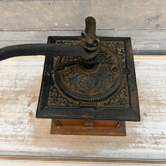 Cast Iron Hand Crank Coffee Grinder