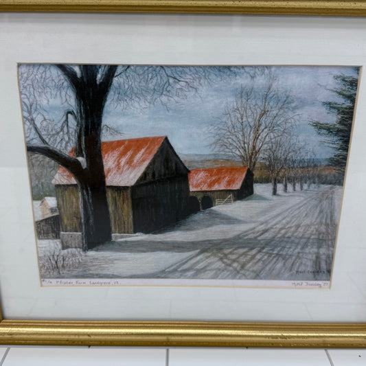Hörl Freiday Art, Pfister Farm Framed Print 1997