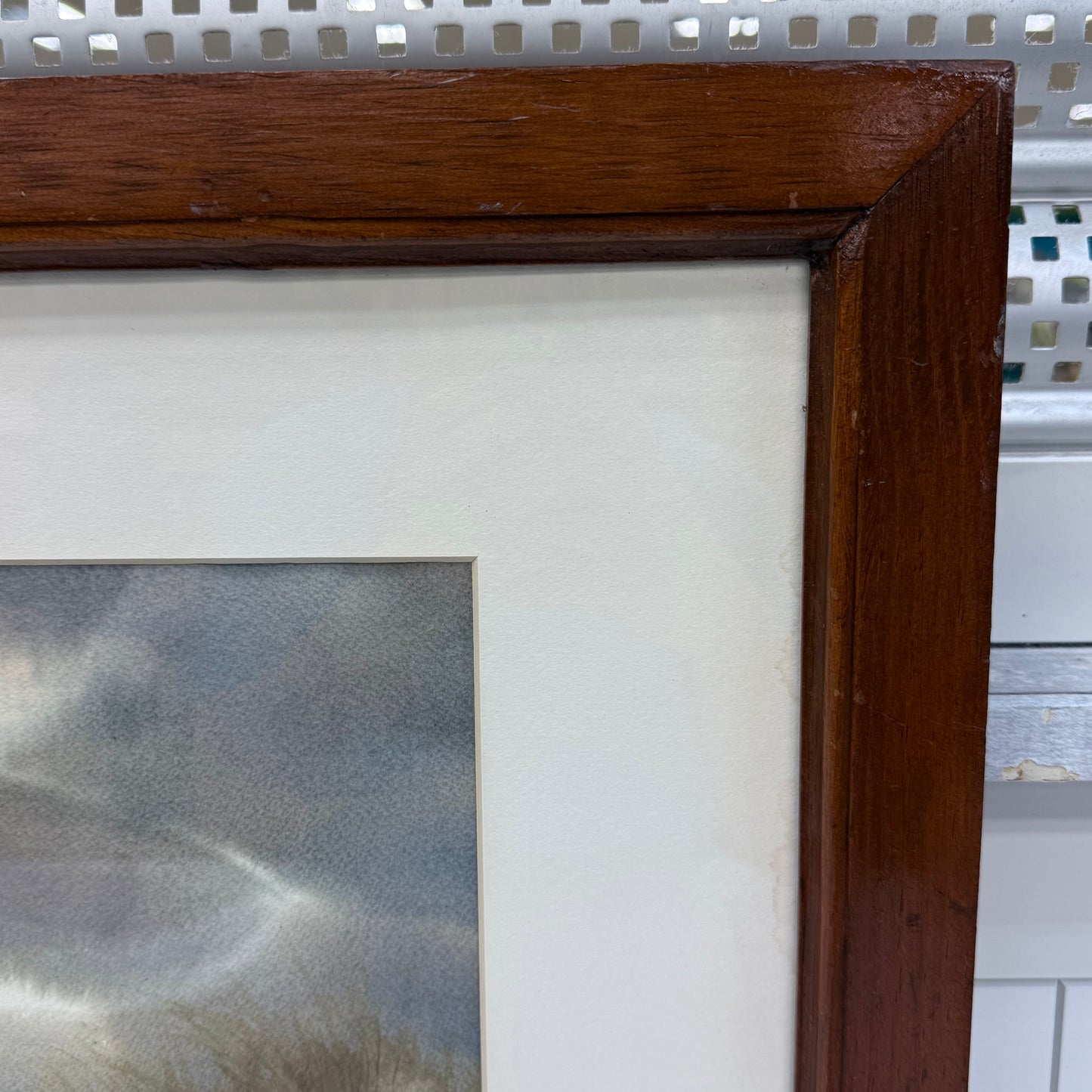 Coastal Landscape Framed Original Painting, Signed