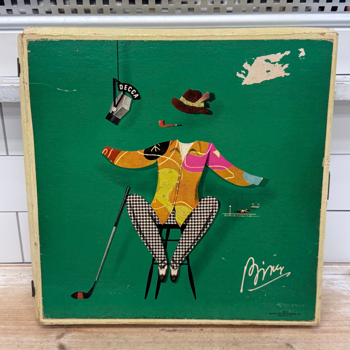 Bing Crosby A Musical Autobiography 5 LP Vinyl Set 1954 Decca DX-151
