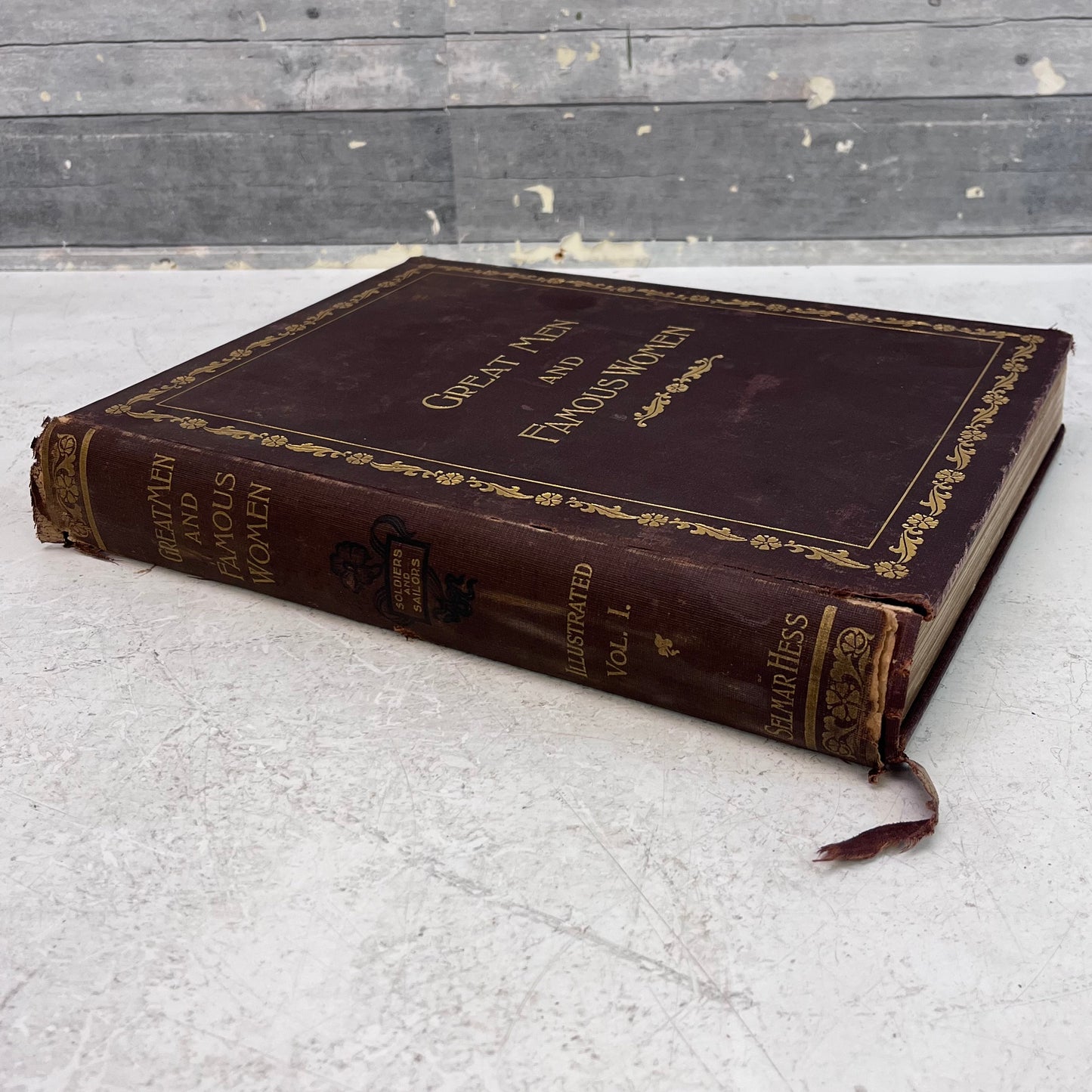 Great Men and Famous Women Illustrated 4 Volume Set, 1894