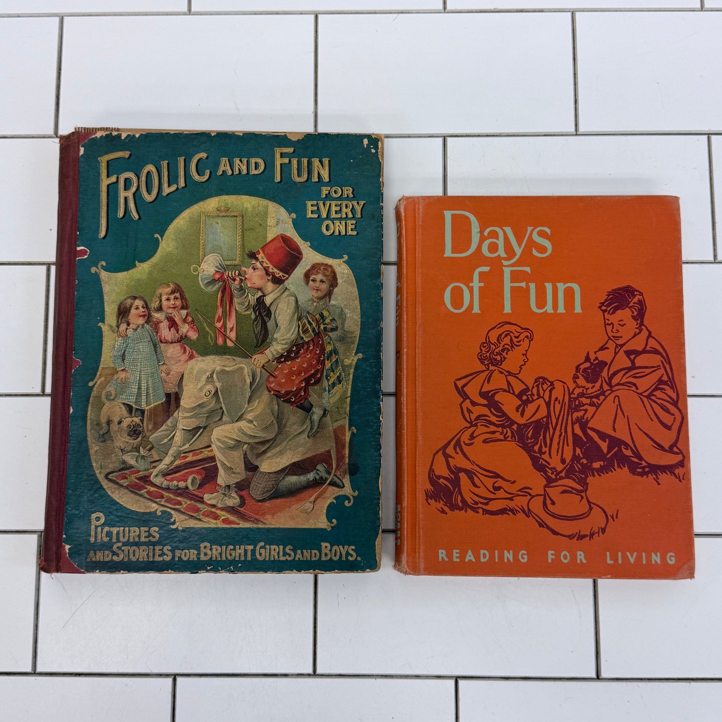 Vintage Children’s Book Set of 7, 1890s-1950