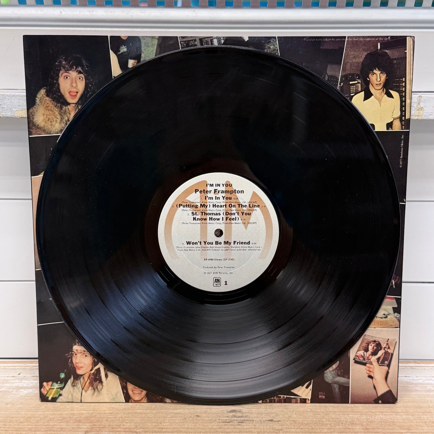 Peter Frampton I'm In You Vinyl Record LP 1977 #SP-4704