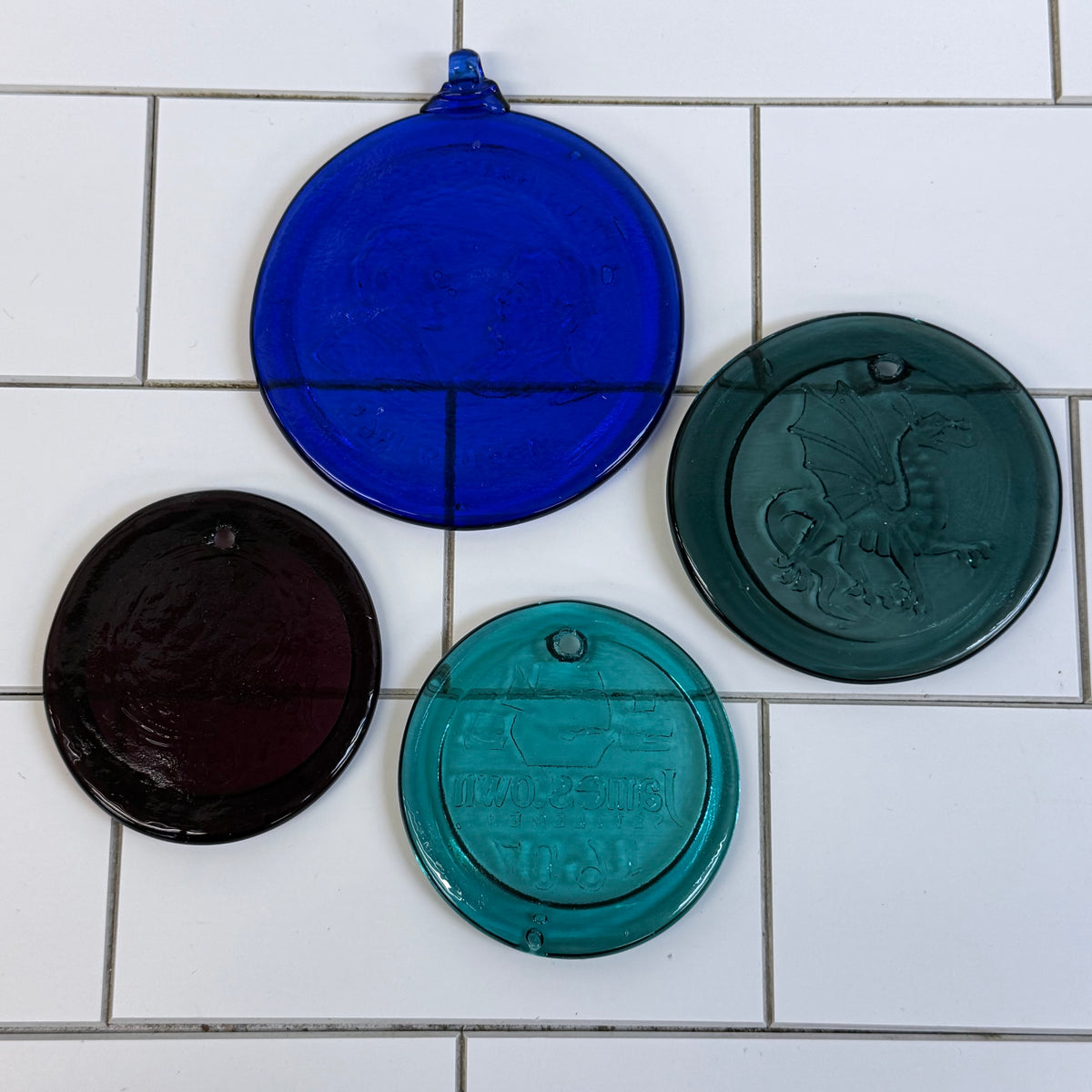 Colorful Suncatcher Ornament Selection