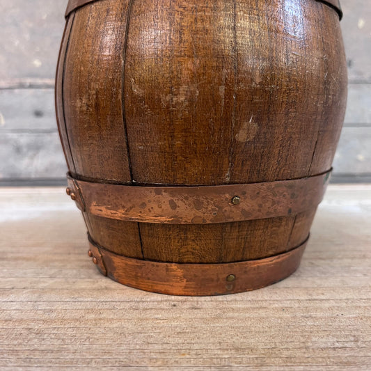 Eugene Leroux Barrel Wine Jug, 1970s