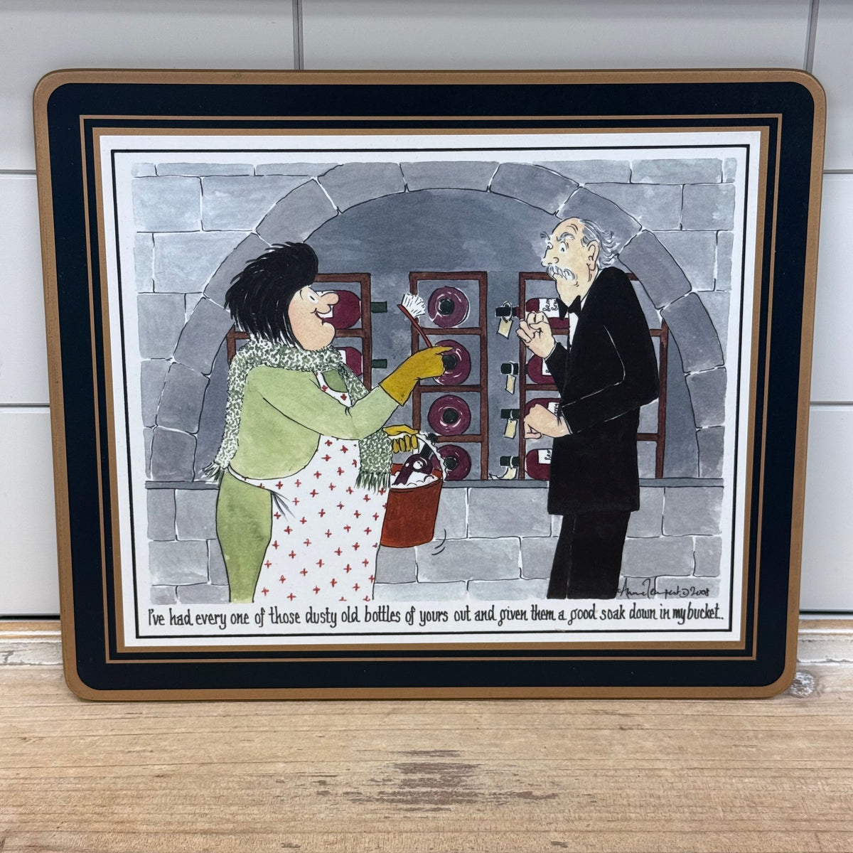 Annie Tempest Tottering-by-Gently Placemats Boxed Set of 6