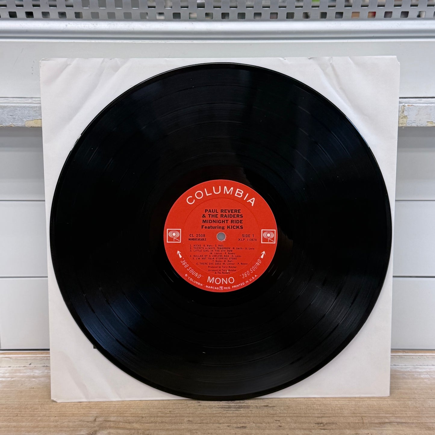 Paul Revere & The Raiders Midnight Ride Mono Vinyl Record 1966 #CL2508