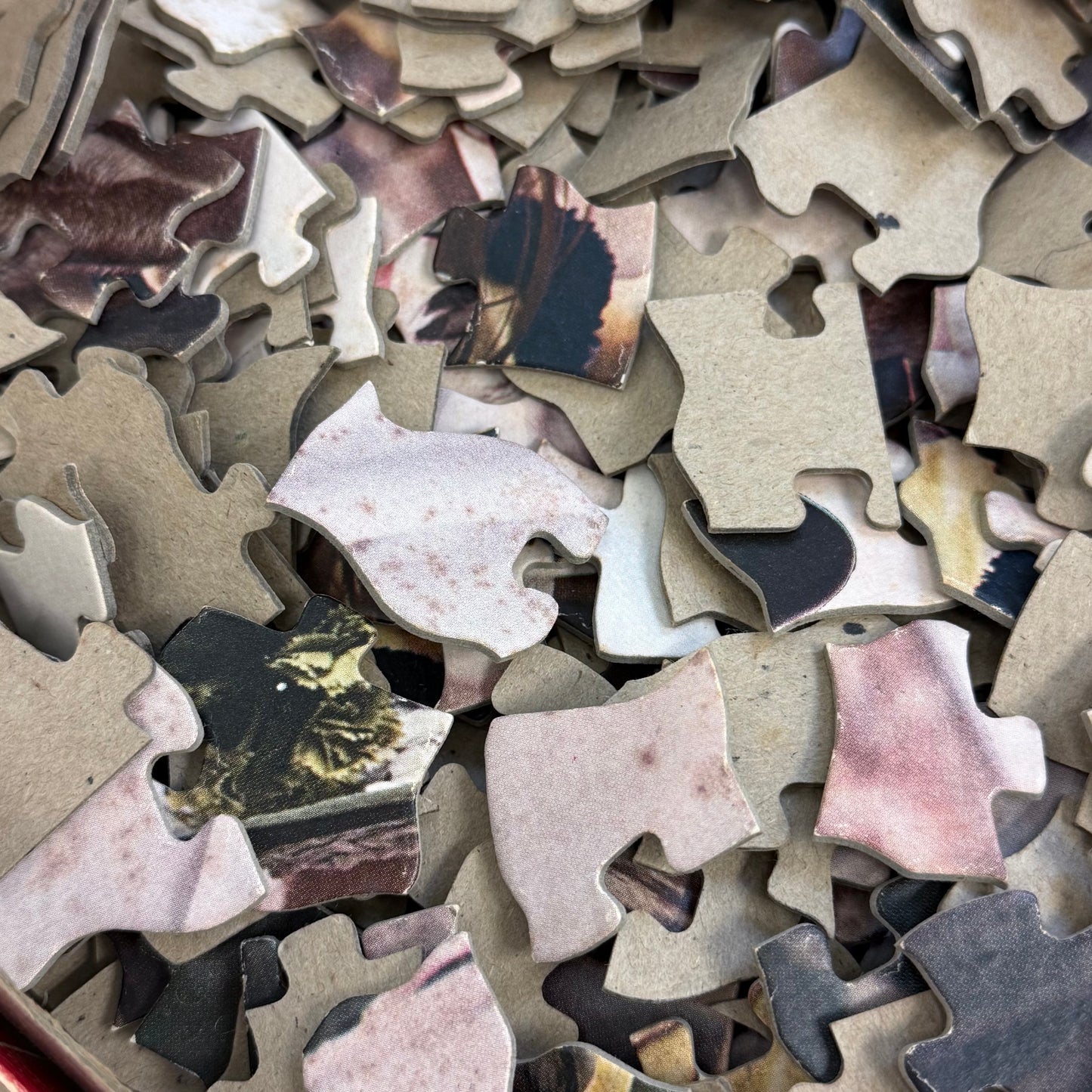 Vintage Jigsaw Puzzle Lot Collectible Vintage Set of 3