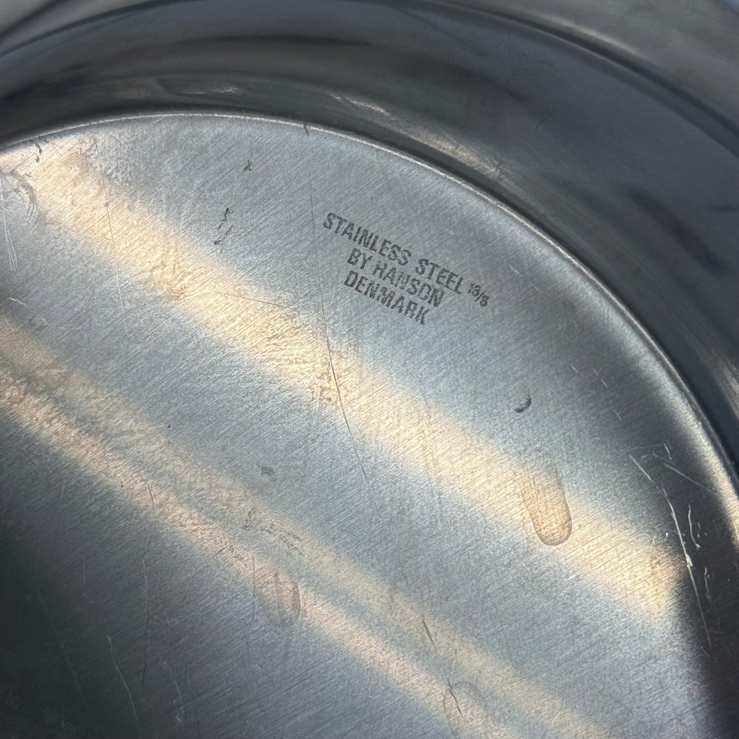 Hanson Denmark Danish Modern 18/8 Stainless Serving Bowls 1960s-1970s