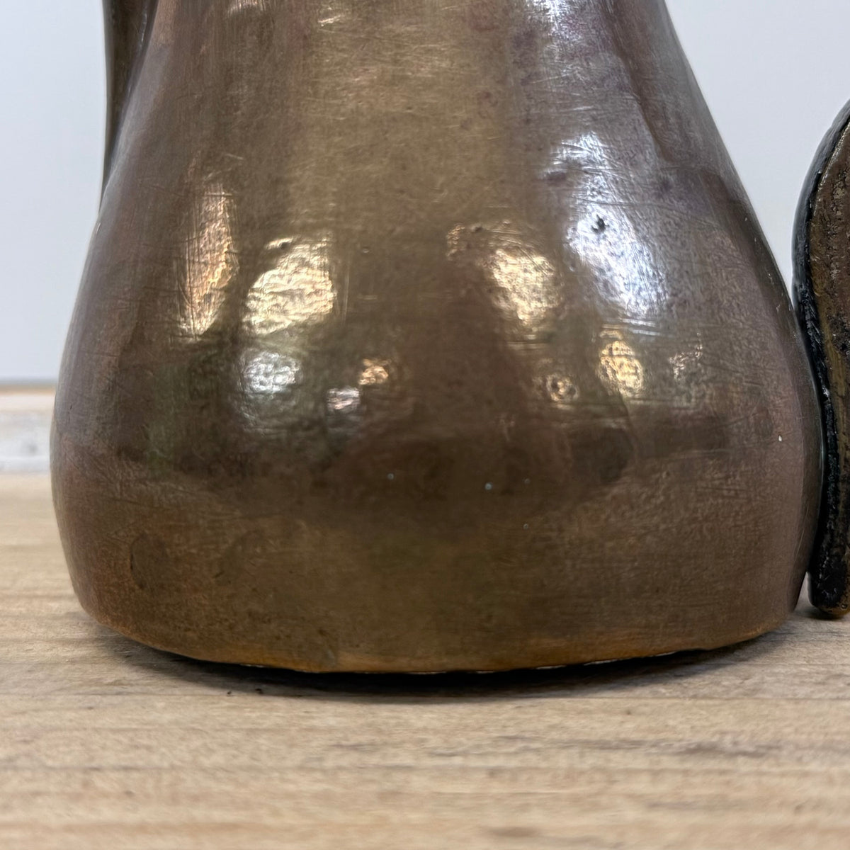 Vintage Middle Eastern Brass Dallah Arabic Coffee Pot