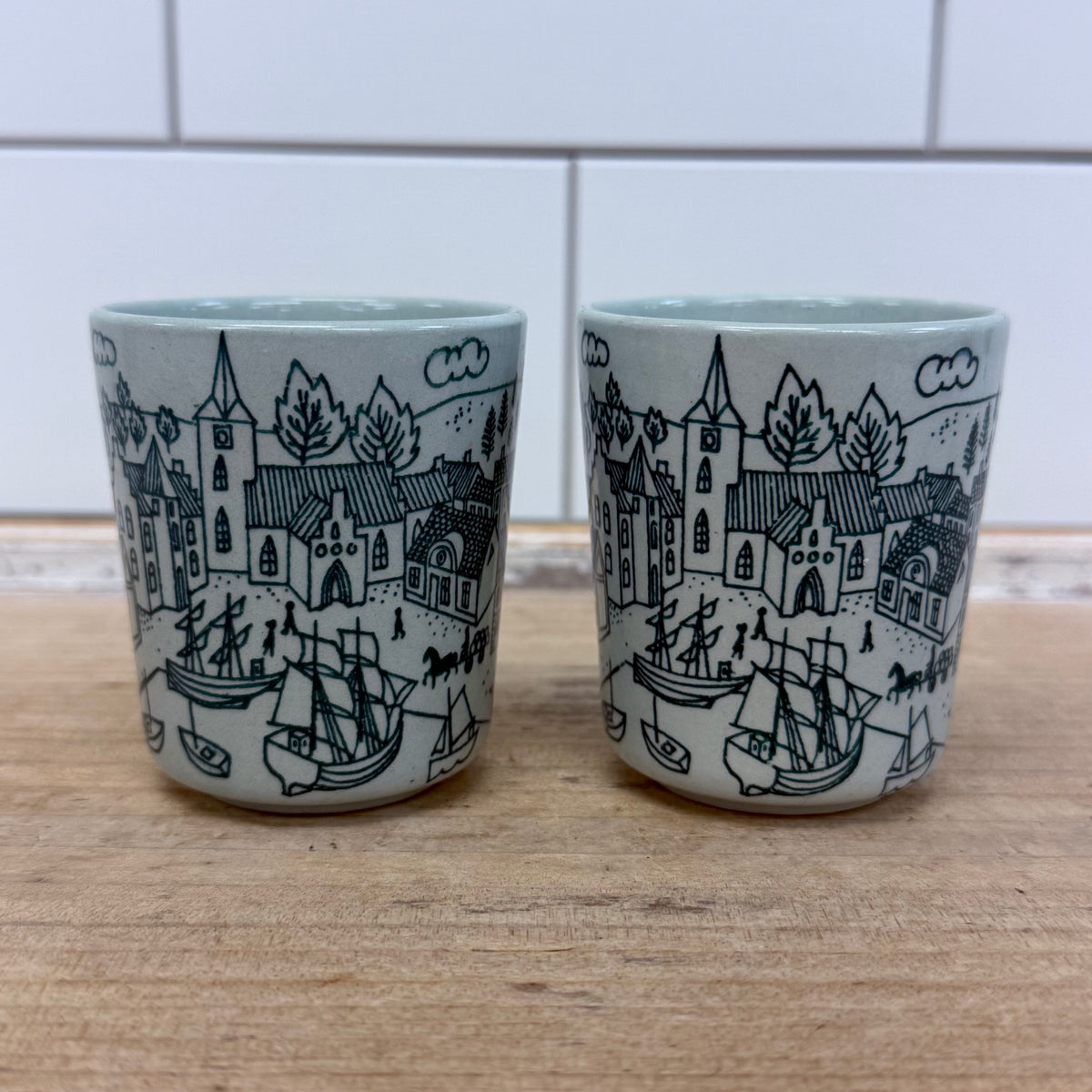 Nymolle Hoyrup Demitasse Cup & Saucer Set 1970s