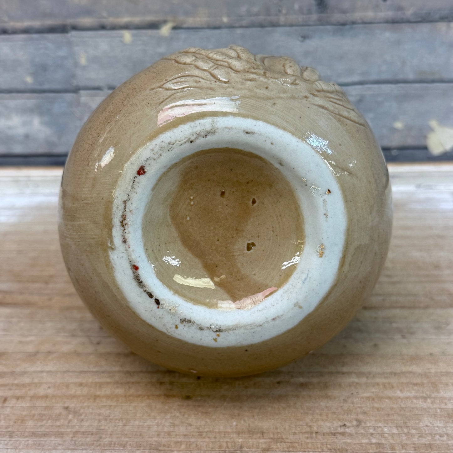 Ypióca Aguardente de Cana stoneware decanter, 1970s