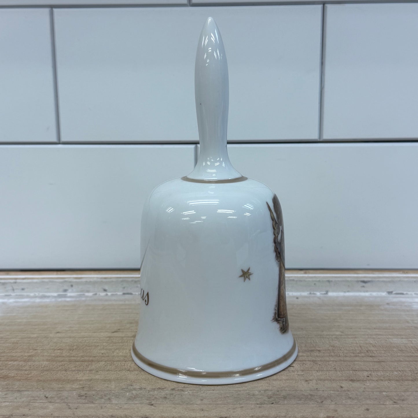 Schmid Hummel Bell, Porcelain Christmas 1972