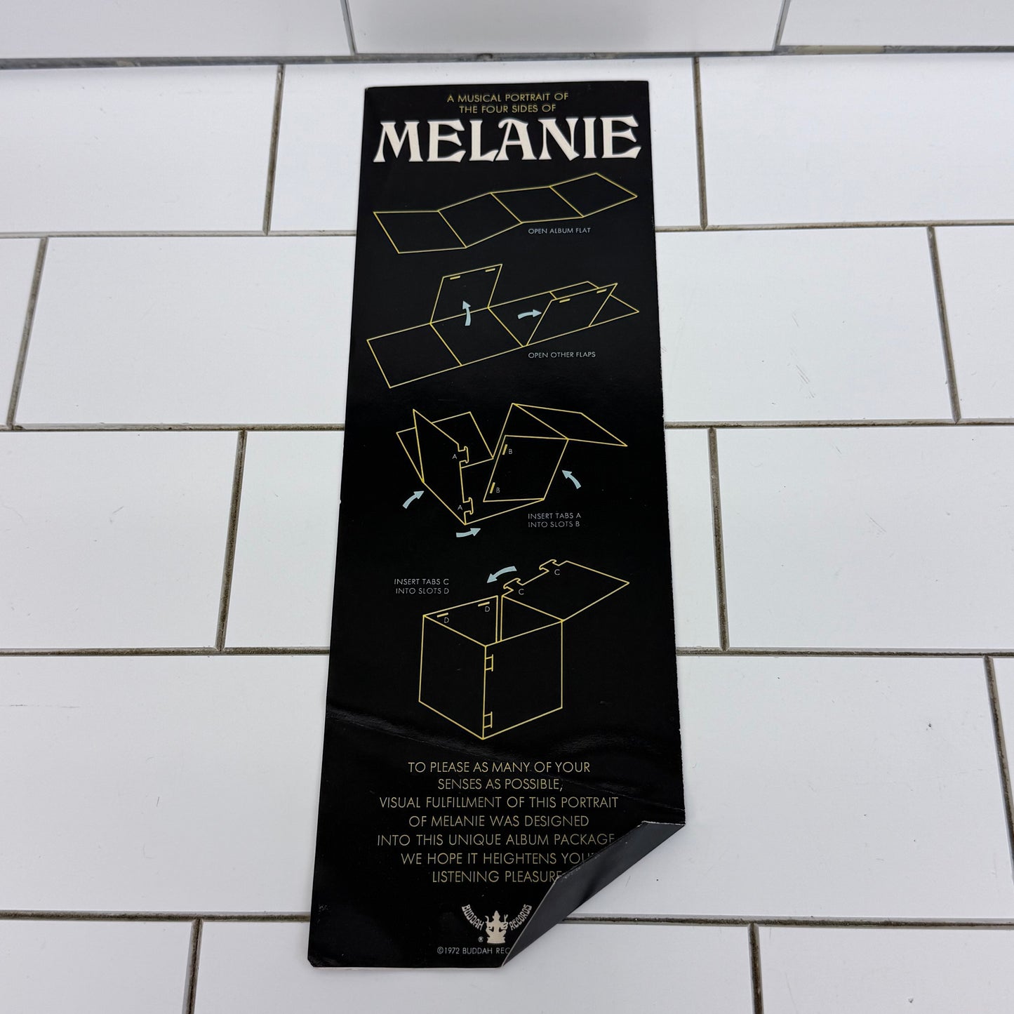 Melanie Four Sides of Melanie Double LP Vinyl 1972