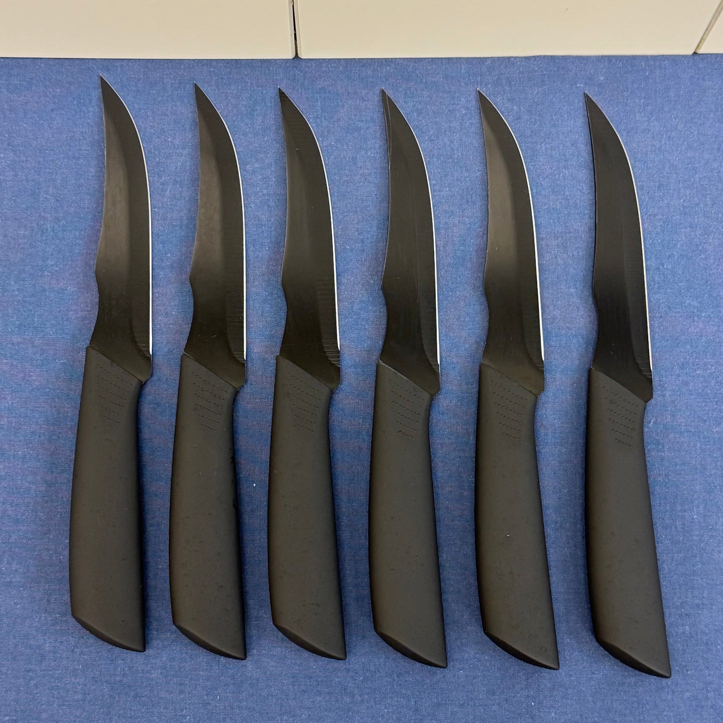 CuoCreate Steak Knives Set of 6 High Carbon Steel