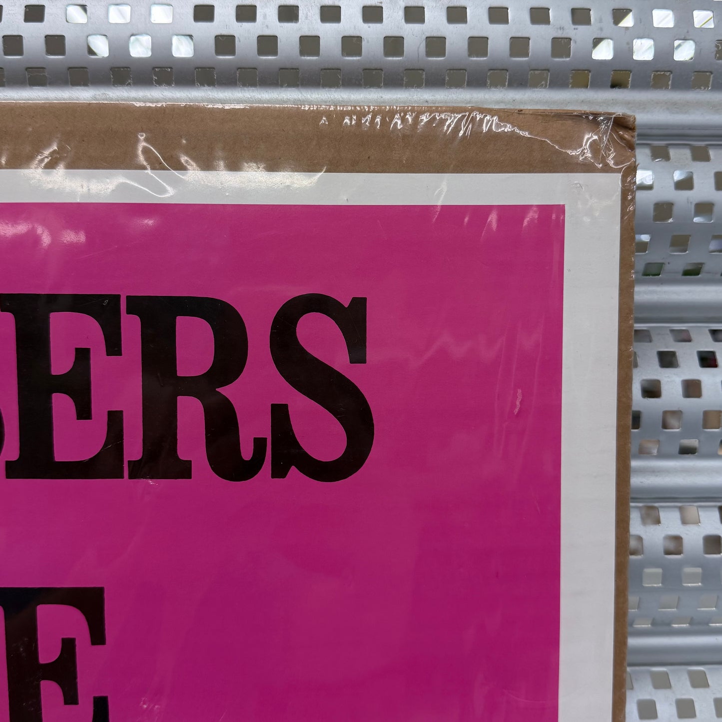 Rare Ed Shickell Saber Tooth Tiger Poster Print, 1972