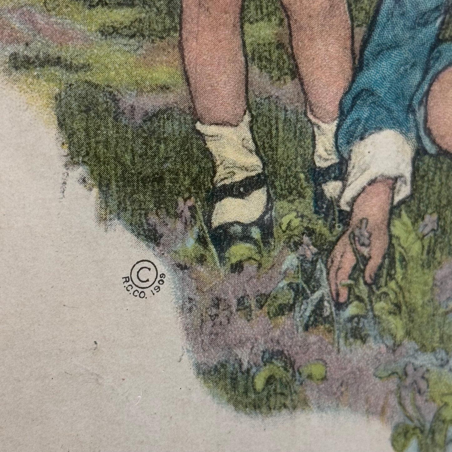 Bessie Pease Gutmann 1909 Children’s Color Lithographs