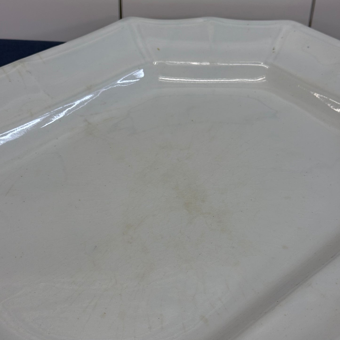 Thomas Hughes Burslem Serving Platter Antique c 1900