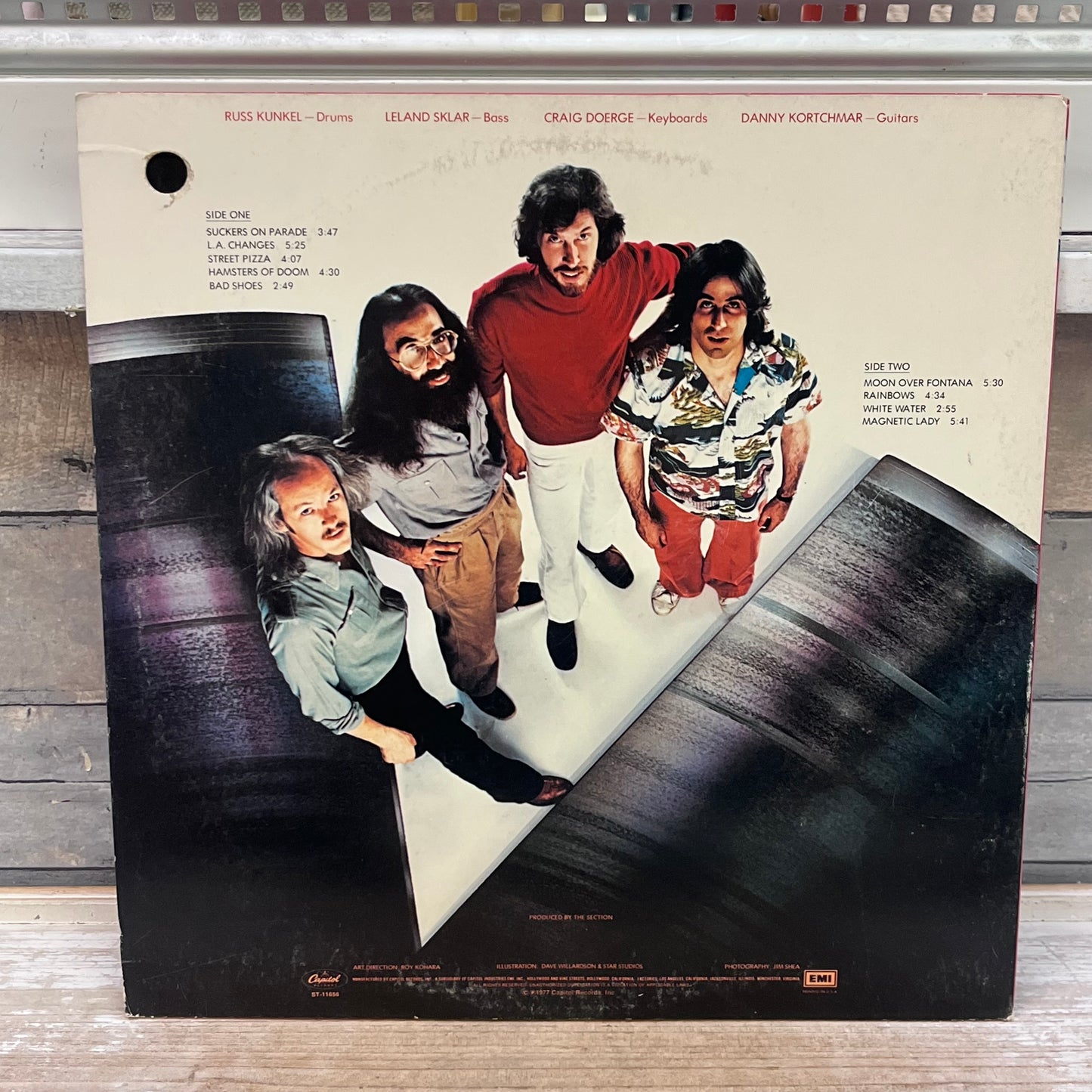 The Section Fork it Over Vinyl Record, 1977